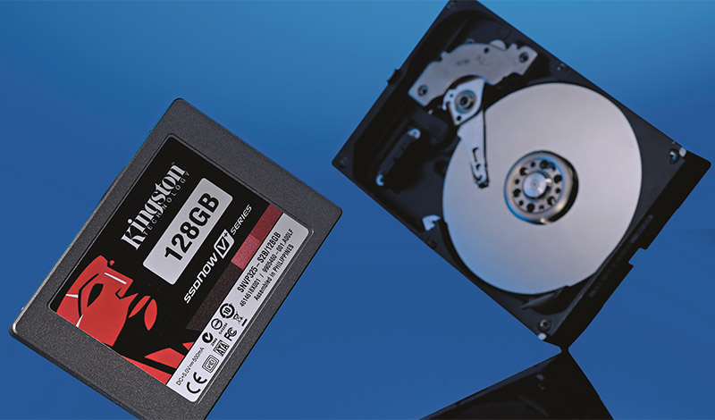 Ổ HDD có tốc độ đọc ghi thấp hơn SSD nhưng giá thành rẻ hơn SSD