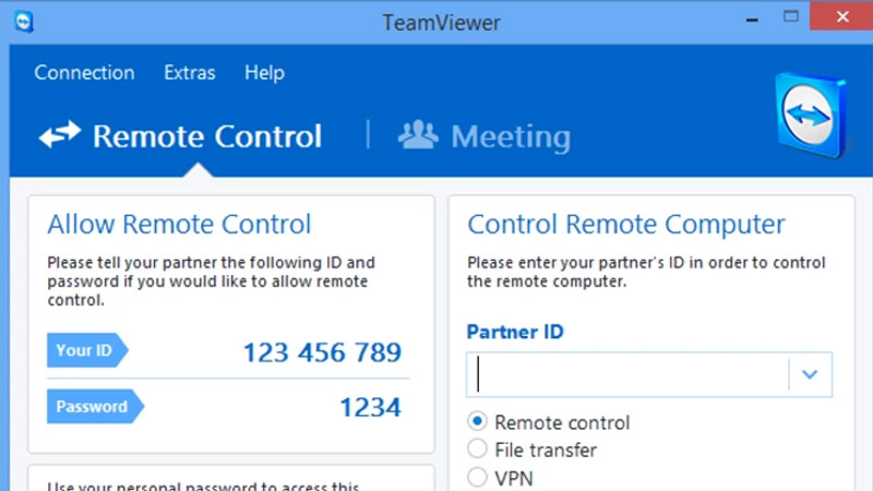 Phần mềm Teamviewer