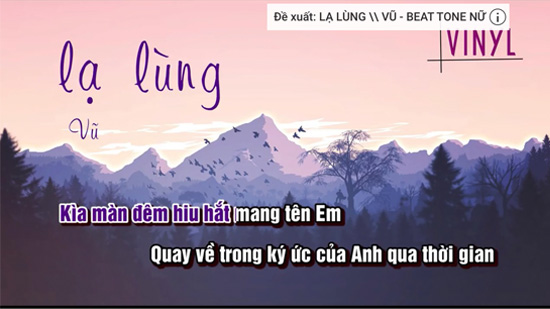 bài hát lạ lùng