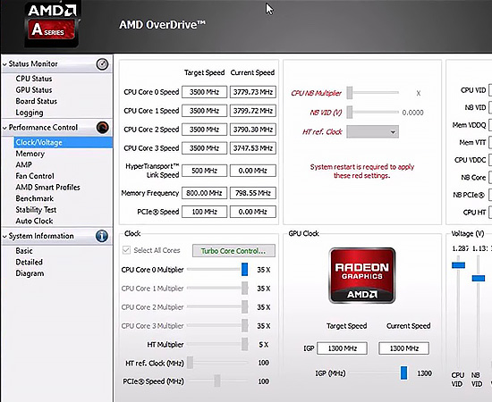 AMD OverDrive