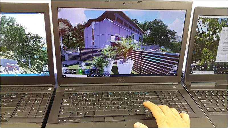 Laptop Dell Precision M6800 tích hợp card AMD FirePro M6100