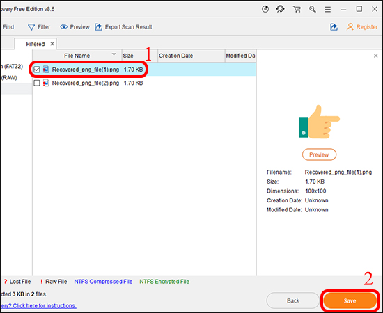 Khôi phục dữ liệu.