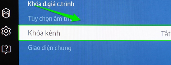 khóa kênh