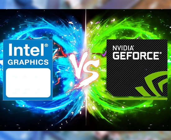 chạy chung Nvidia vs Intel HD 