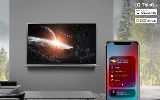 airplay 2 trên tivi lg