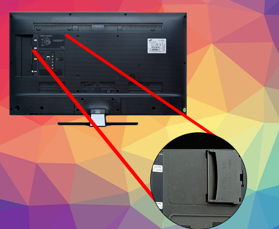 Khe cắm CI+ trên tivi