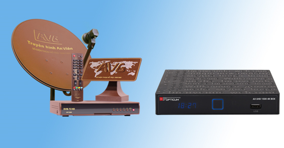 So sánh truyền hình kỹ thuật số mặt đất DVB-T2 và vệ tinh DVB-S2