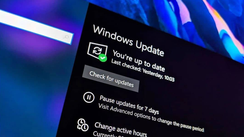 Windows 10X cải thiện Windows Update