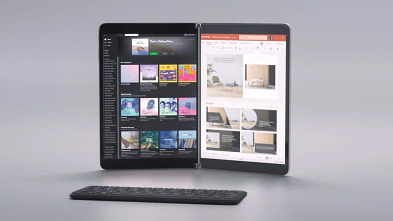 Windows 10X được d&agrave;nh ri&ecirc;ng cho m&aacute;y t&iacute;nh m&agrave;n h&igrave;nh gập
