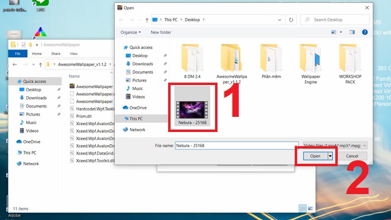 3 Cách Cài Đặt Video Làm Hình Nền Desktop Trên Máy Tính Windows -  Thegioididong.Com