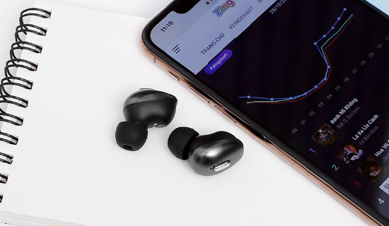 Tai nghe Bluetooth True Wireless Mozard Q7 tự động kết nối với thiết bị sau lần kết nối đầu tiên