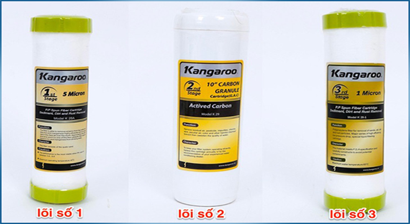 Lõi lọc số 1, 2, 3