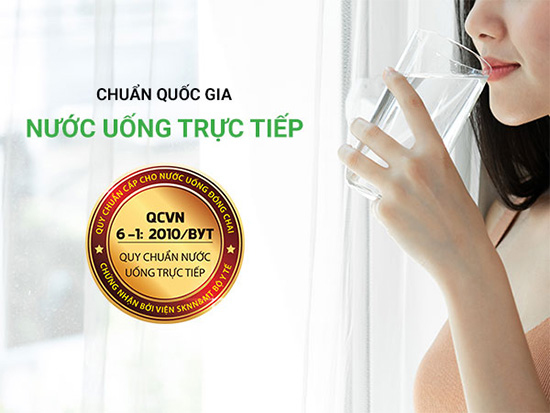 M&aacute;y cho chất lượng nước an to&agrave;n đ&atilde; được Bộ Y tế kiểm định 