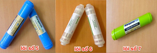 L&otilde;i lọc số 5, 6, 7 của Kangaroo