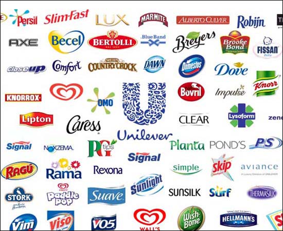 c&aacute;c nh&atilde;n hiệu của tập đo&agrave;n Unilever