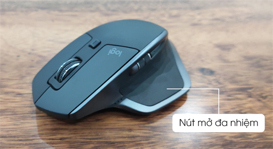 Trang bị n&uacute;t t&iacute;nh năng được thiết kế ẩn đặc biệt - Chuột m&aacute;y t&iacute;nh Logitech MX Master 2s