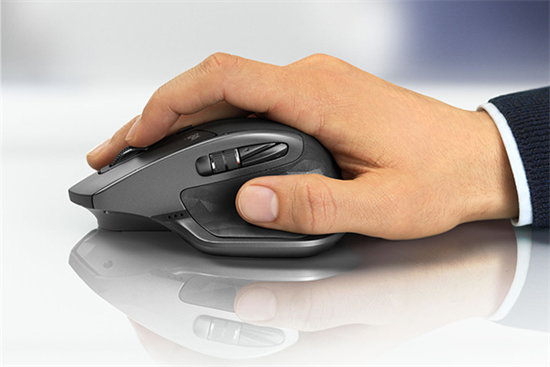 Di chuyển mượt hơn nhờ phần hỗ trợ ng&oacute;n c&aacute;i - Phần hỗ trợ ng&oacute;n c&aacute;i - Chuột m&aacute;y t&iacute;nh Logitech MX Master 2s