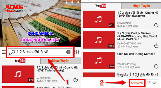 h&aacute;t karaoke khi c&oacute; mạng