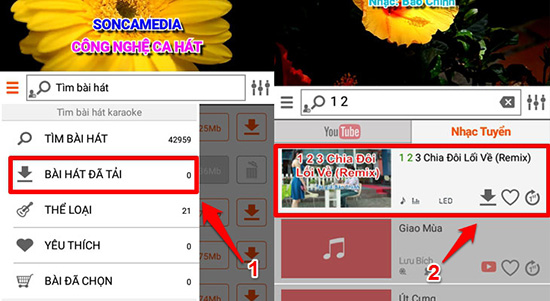 h&aacute;t karaoke khi kh&ocirc;ng c&oacute; mạng