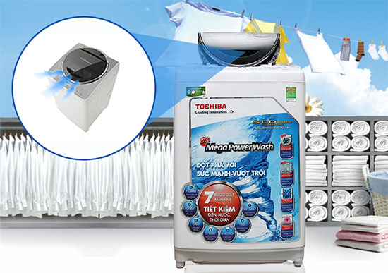 Nhiều chế độ giặt khách nhau