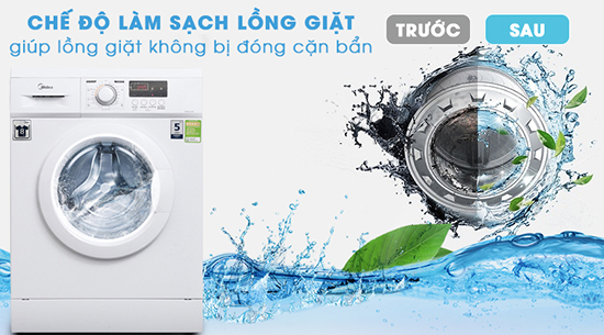 Chế độ vệ sinh lồng giặt