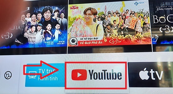 Mở ứng dụng YouTube