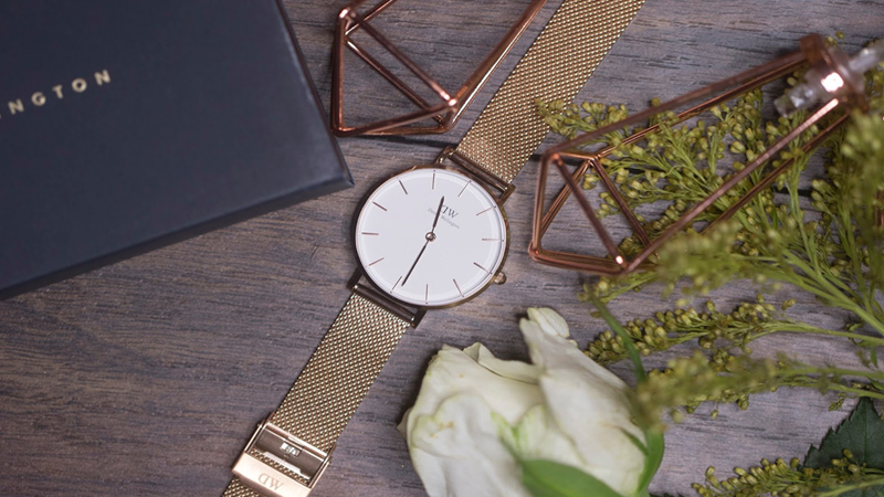 Chiếc đồng hồ Daniel Wellington có thể vừa làm phụ kiện thời trang, vừa xem giờ