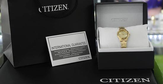 Phân biệt đồng hồ Citizen thật giả