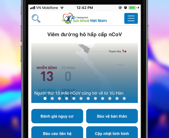 Giao diện ứng dụng 