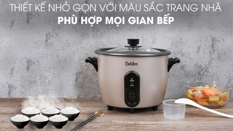 Nguồn gốc của nồi cơm điện Delites 