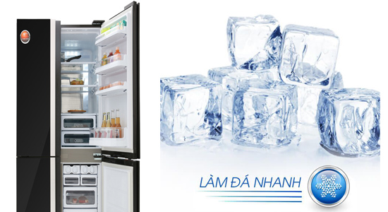 công nghệ làm đá nhanh