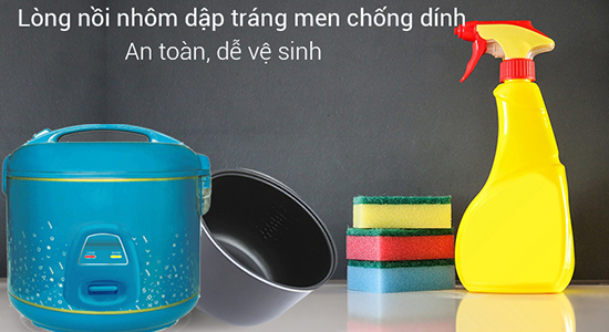 C&aacute;c loại chất liệu l&ograve;ng nồi cơm điện: Ưu, nhược điểm của từng loại