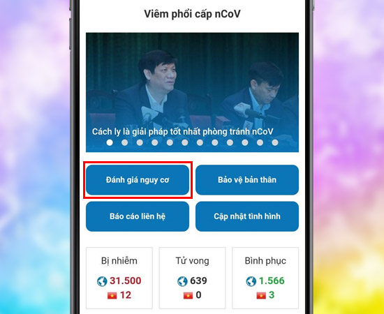 đánh giá nguy cơ nhiêm bệnh
