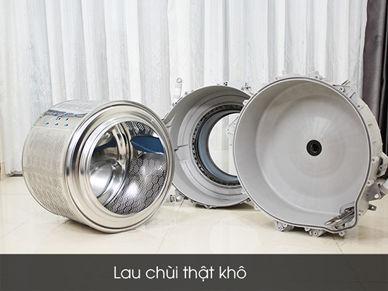 - Bước 6: Vệ sinh và lắp lại máy giặt sau khi vệ sinh