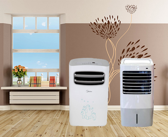 N&ecirc;n mua quạt điều h&ograve;a hay m&aacute;y lạnh mini di động