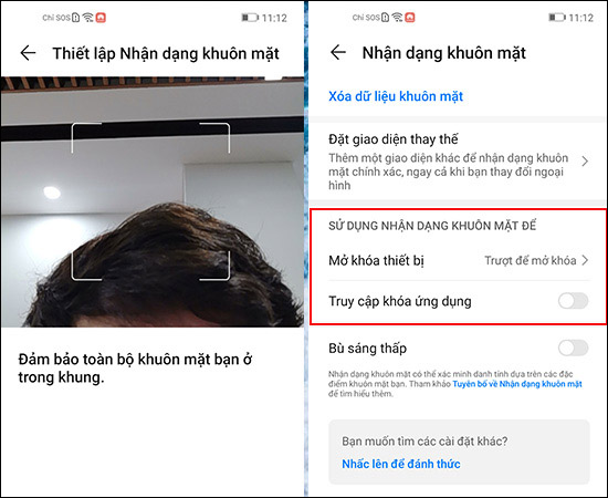 Quét gương mặt