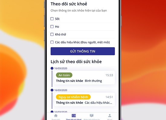 Nơi để bạn theo dõi sức khỏe bản thân