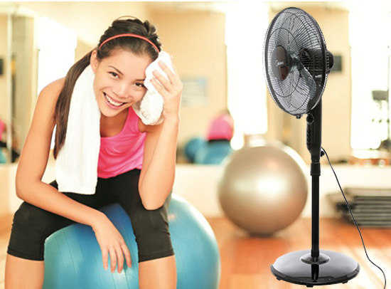 Sử dụng quạt khi cơ thể đang ra nhiều mồ h&ocirc;i