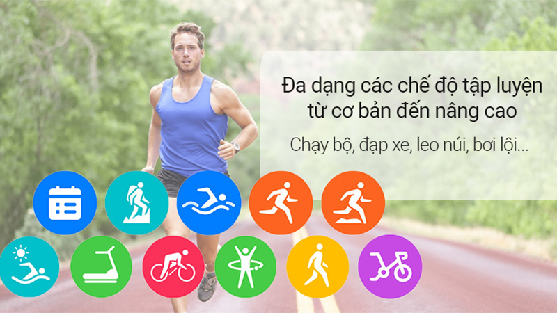 Các chương trình vận động đa dạng