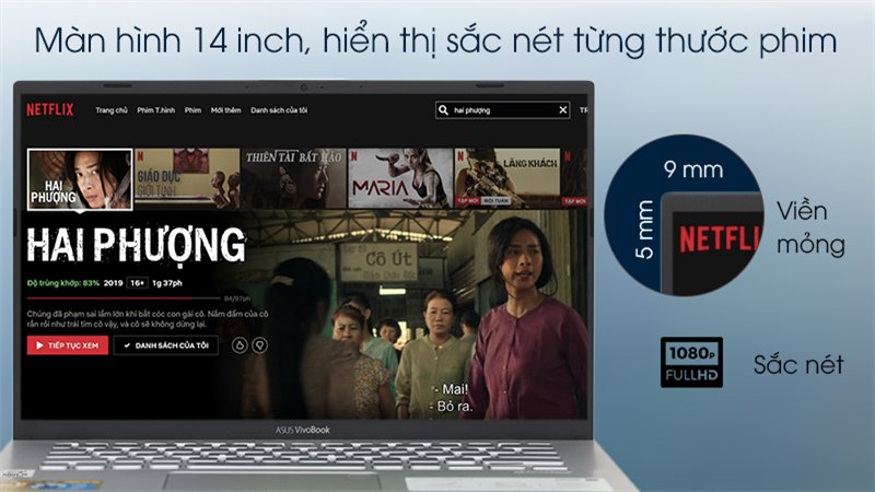 Manf hình 14 inch
