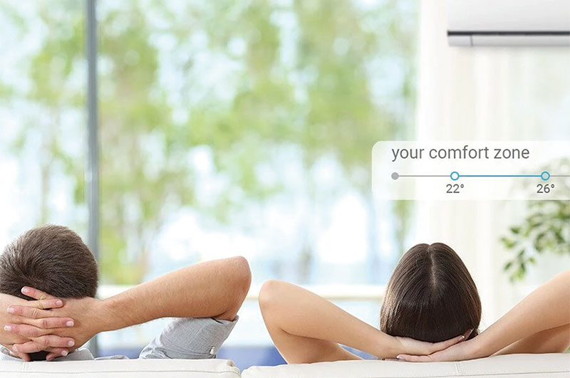 Tính năng hoạt động siêu êm giúp làm lạnh hiệu quả