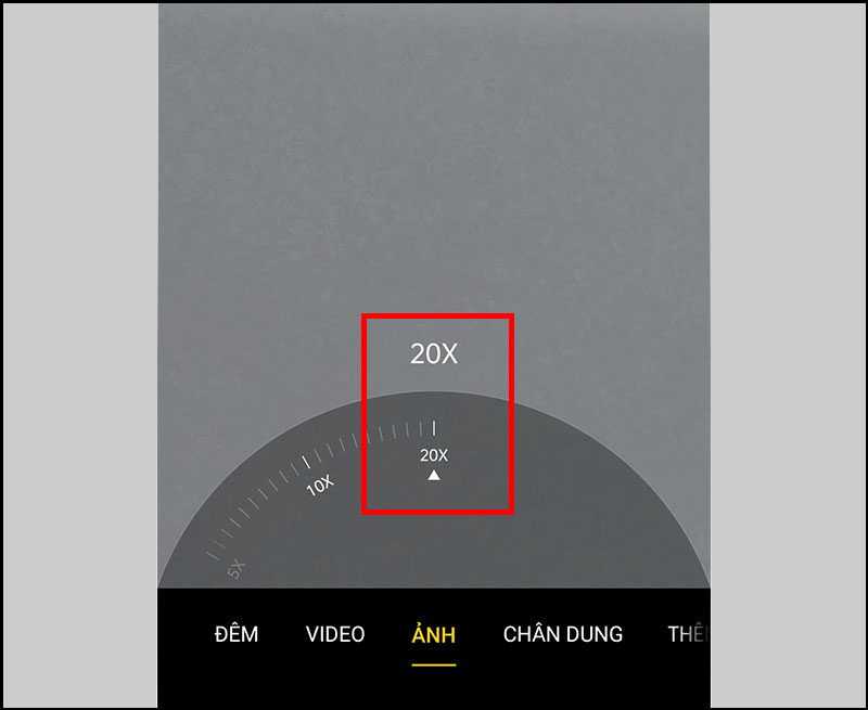 Cách mở vào Zoom 20x của máy