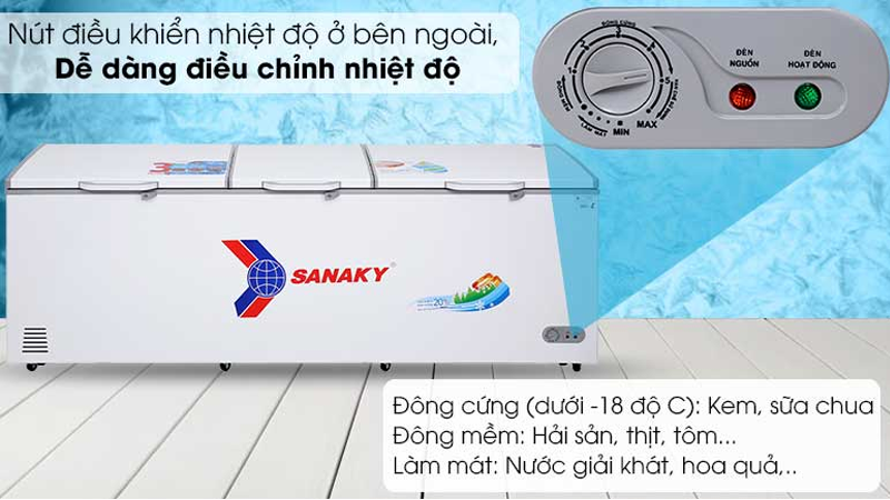 Tủ đông Sanaky của nước nào? Sử dụng có tốt không? Có nên mua không?