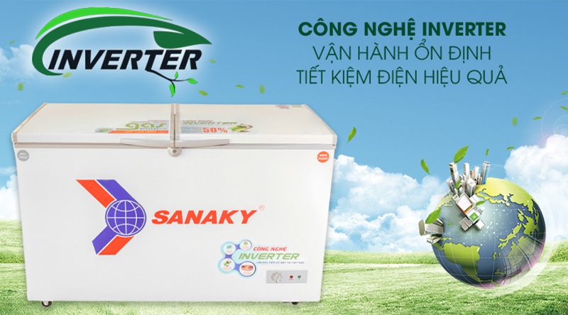 Công nghệ Inverter trên tủ đông