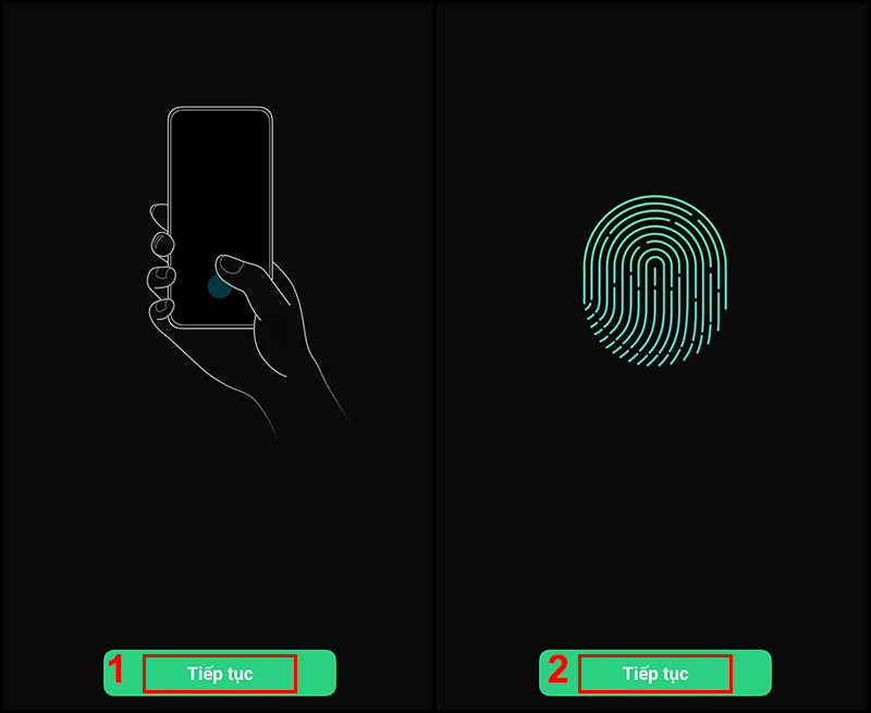 M&aacute;y ghi lại c&aacute;c viền xung quanh ng&oacute;n tay