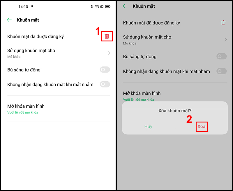 X&oacute;a khu&ocirc;n mặt