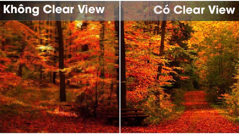 Công nghệ Clear View trên tivi Mobell