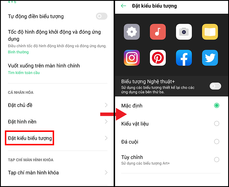 Hãy cùng đổi biểu tượng và làm cho màn hình của bạn thêm phong phú, đa dạng nhé! Bạn sẽ tìm thấy rất nhiều biểu tượng mới và thú vị để thay đổi vào các ứng dụng yêu thích của mình.