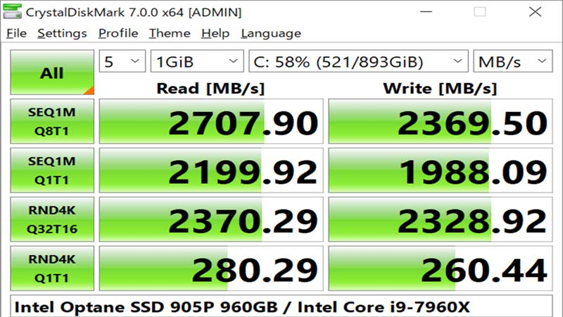 blackmagic disk speed test windows 10