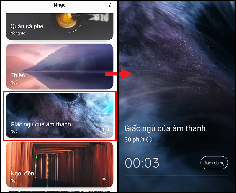 Lựa chọn một b&agrave;i nhạc m&agrave; bạn muốn nghe